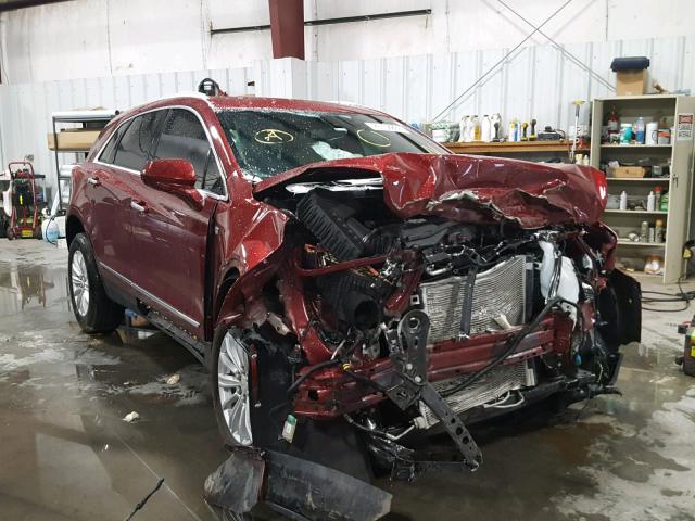 1GYKNARS1HZ137695 - 2017 CADILLAC XT5 RED photo 1