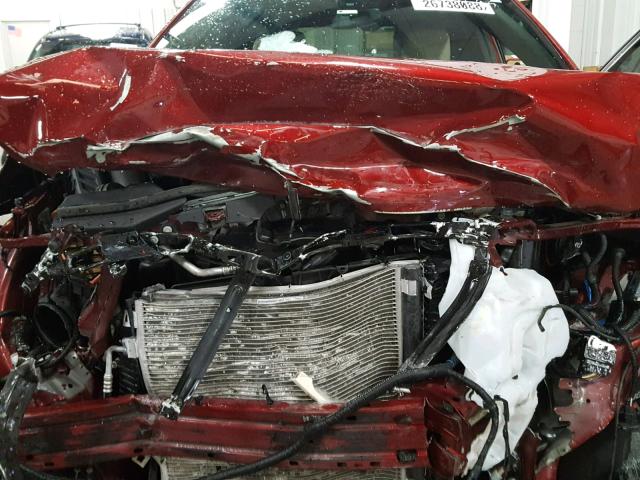 1GYKNARS1HZ137695 - 2017 CADILLAC XT5 RED photo 7