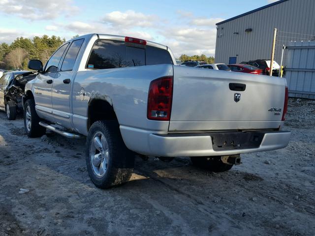 1D7HU18D15S229275 - 2005 DODGE RAM 1500 S GRAY photo 3