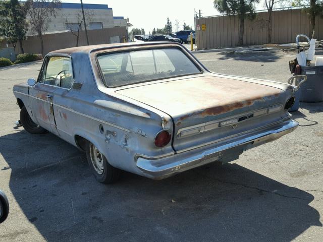 7435166439 - 1963 DODGE DART BLUE photo 3