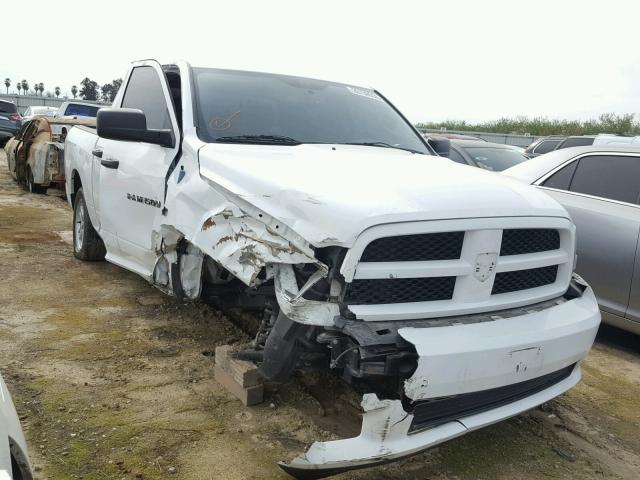 1C6RD6KT4CS280821 - 2012 DODGE RAM 1500 S WHITE photo 1