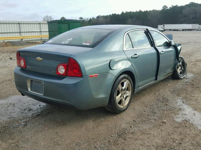 1G1ZH57B994265809 - 2009 CHEVROLET MALIBU 1LT 绿色 照片 4