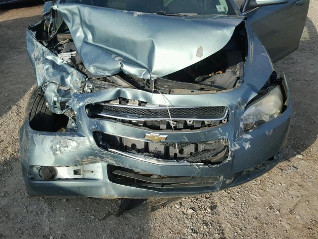 1G1ZH57B994265809 - 2009 CHEVROLET MALIBU 1LT 绿色 照片 7