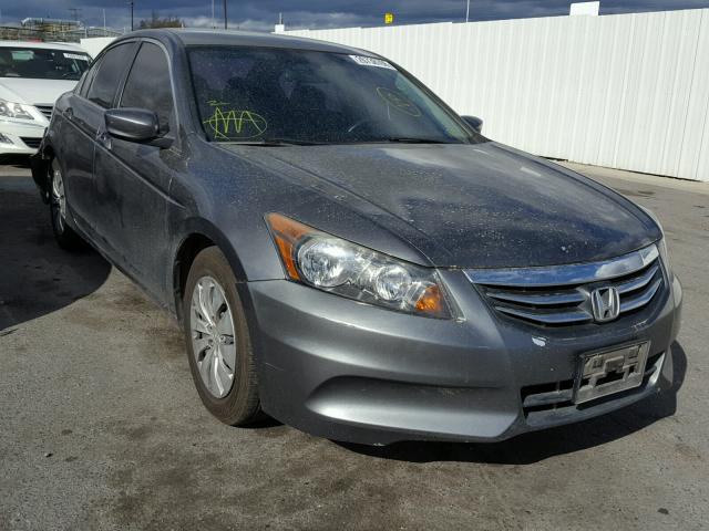 1HGCP2F31CA189313 - 2012 HONDA ACCORD LX GRAY photo 1