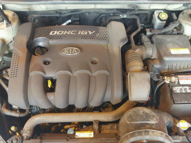 KNAGE123175144728 - 2007 KIA OPTIMA LX GOLD photo 7