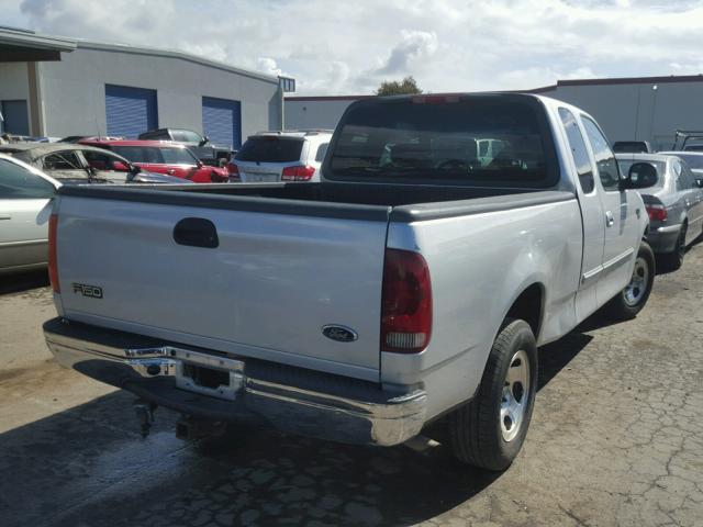 1FTRX17W52NA74264 - 2002 FORD F150 SILVER photo 4