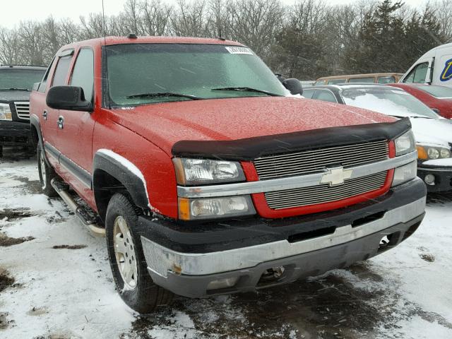 3GNEK12TX4G101049 - 2004 CHEVROLET AVALANCHE RED photo 1