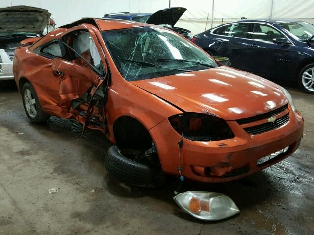 1G1AL14F557672899 - 2005 CHEVROLET COBALT LS ORANGE photo 1