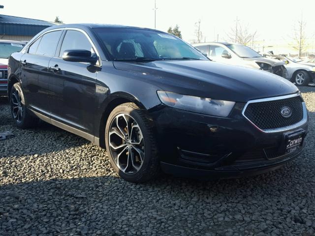 1FAHP2KT2GG134436 - 2016 FORD TAURUS SHO BLACK photo 1