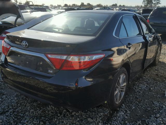 4T1BF1FK8GU593286 - 2016 TOYOTA CAMRY LE BLACK photo 4