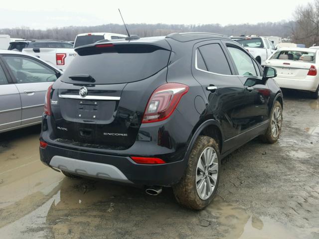 KL4CJASB1HB205383 - 2017 BUICK ENCORE PRE BLACK photo 4