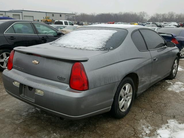 2G1WJ15K269177325 - 2006 CHEVROLET MONTE CARL GRAY photo 4