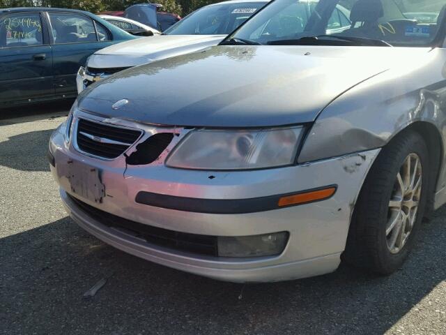 YS3FD45Y651011079 - 2005 SAAB 9-3 ARC GRAY photo 9