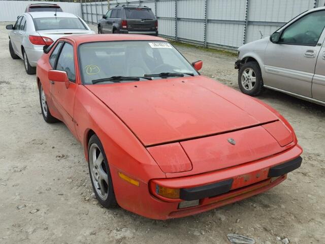 WP0AA0946GN455634 - 1986 PORSCHE 944 RED photo 1