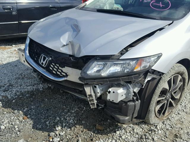 19XFB2F81DE065501 - 2013 HONDA CIVIC EX SILVER photo 9