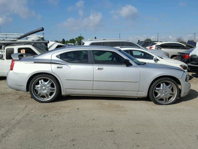 2B3KA43D29H536373 - 2009 DODGE CHARGER SILVER photo 9