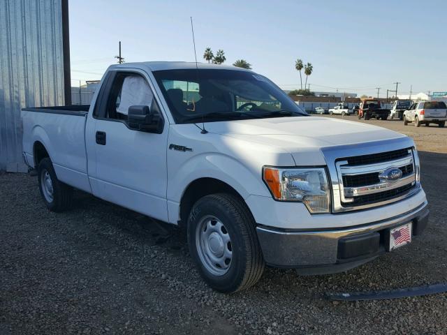 1FTNF1CF5DKE47170 - 2013 FORD F150 WHITE photo 1