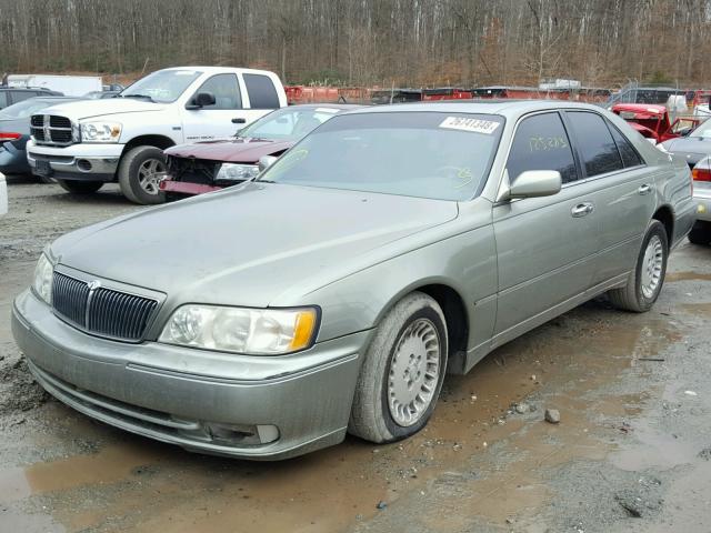 JNKBY31A1XM605382 - 1999 INFINITI Q45 BASE GREEN photo 2