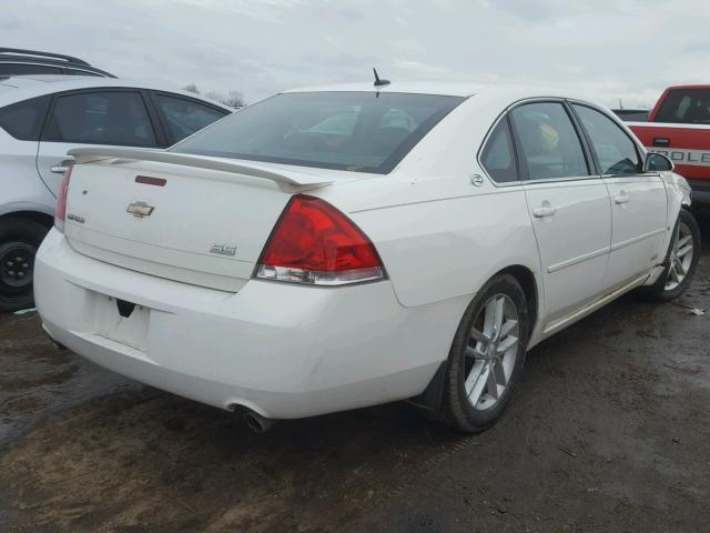 2G1WD58C269101459 - 2006 CHEVROLET IMPALA SUP WHITE photo 4