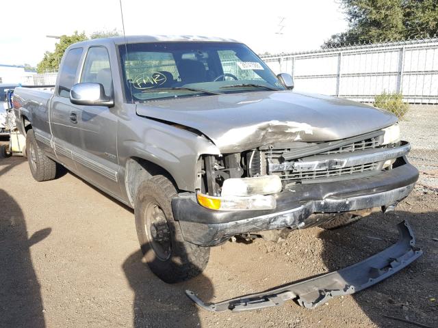 1GCGC29U6YE319554 - 2000 CHEVROLET SILVERADO GRAY photo 1