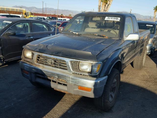 4TAVN73K8SZ045596 - 1995 TOYOTA TACOMA XTR GREEN photo 2