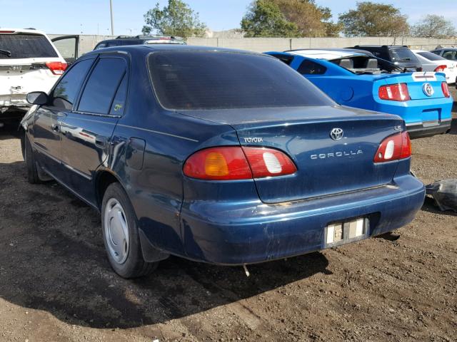 1NXBR18E8WZ079838 - 1998 TOYOTA COROLLA VE BLUE photo 3