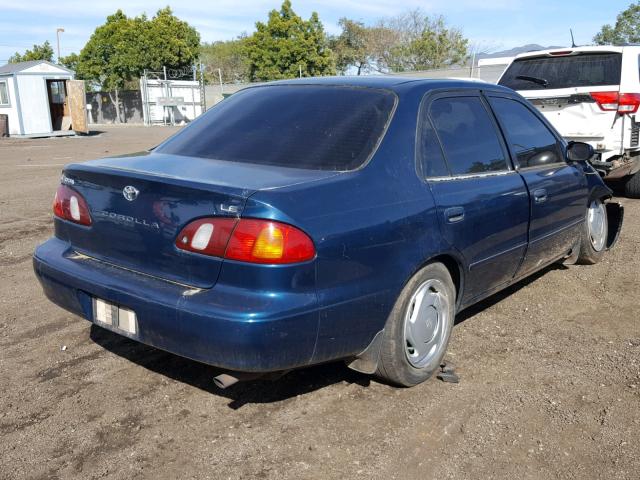 1NXBR18E8WZ079838 - 1998 TOYOTA COROLLA VE BLUE photo 4