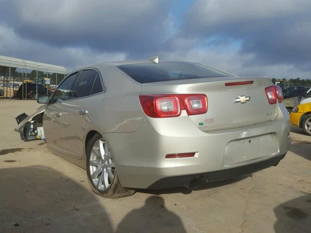 1G11F5SL3FF224742 - 2015 CHEVROLET MALIBU LTZ 金色 照片 3