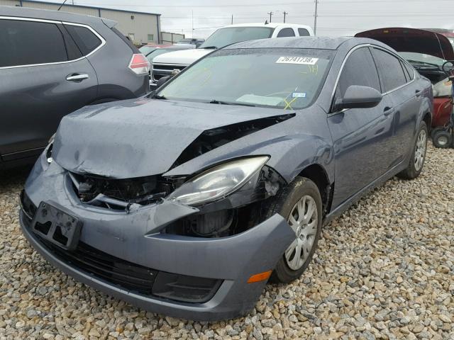 1YVHZ8BH9B5M06711 - 2011 MAZDA 6 I GRAY photo 2