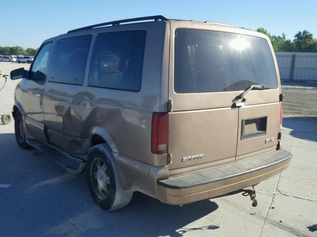 1GKDM19X84B506329 - 2004 GMC SAFARI XT TAN photo 3