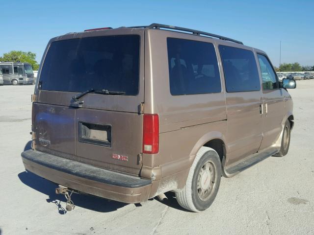 1GKDM19X84B506329 - 2004 GMC SAFARI XT TAN photo 4