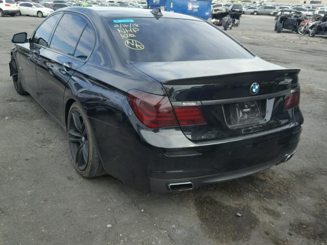 WBAKB8C51CC963580 - 2012 BMW 750LI BLACK photo 3