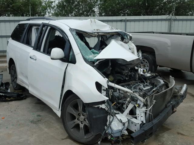 5TDXK3DC1FS643073 - 2015 TOYOTA SIENNA SPO WHITE photo 1