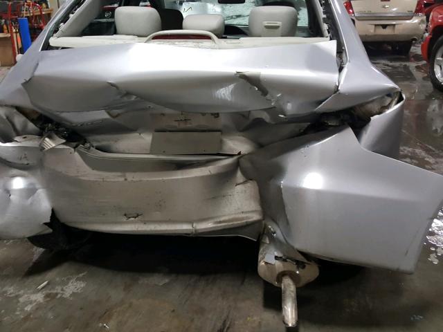 2HGFB2F87CH612419 - 2012 HONDA CIVIC EX SILVER photo 9