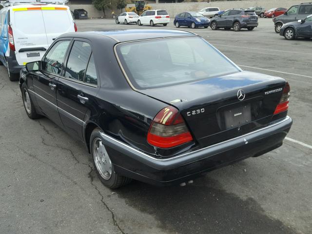 WDBHA24G3XA796684 - 1999 MERCEDES-BENZ C 230 BLACK photo 3