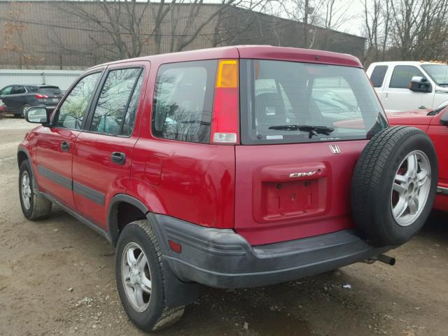 JHLRD1852VC071484 - 1997 HONDA CR-V LX RED photo 3