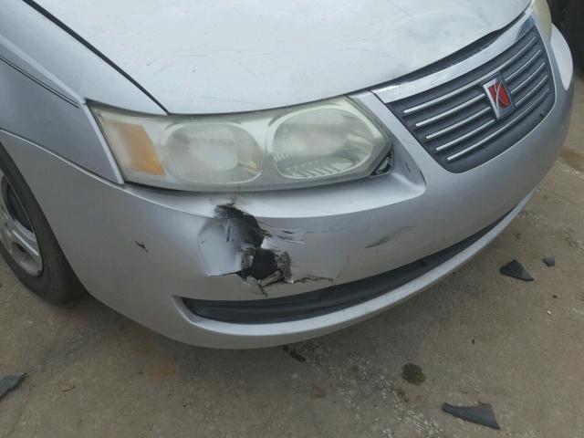 1G8AG52F95Z156775 - 2005 SATURN ION LEVEL ნაცრისფერი ფოტო 9