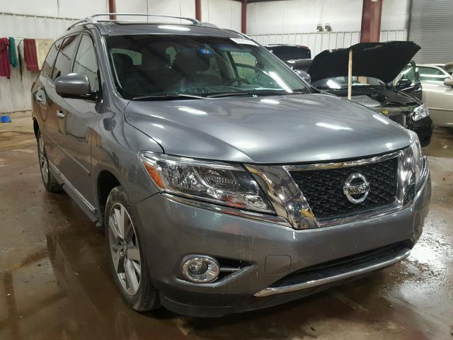 5N1AR2MM1FC696146 - 2015 NISSAN PATHFINDER GRAY photo 1