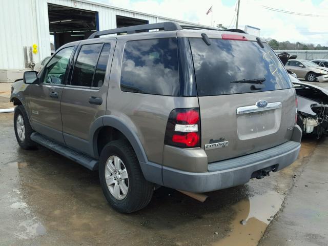 1FMEU63EX6UB20499 - 2006 FORD EXPLORER X BEIGE photo 3