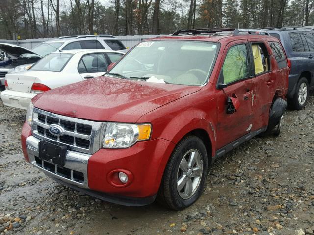 1FMCU9EG1AKB34674 - 2010 FORD ESCAPE LIM RED photo 2