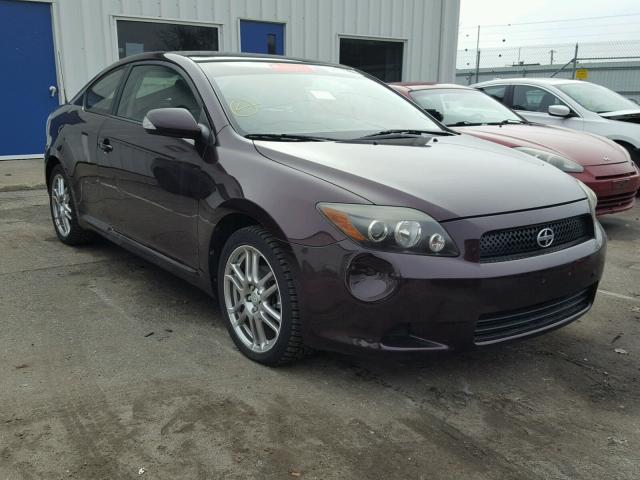 JTKDE167680261103 - 2008 TOYOTA SCION TC MAROON photo 1