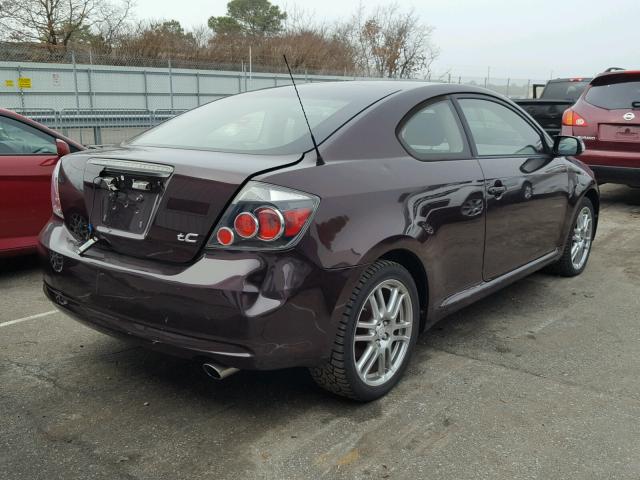 JTKDE167680261103 - 2008 TOYOTA SCION TC 栗色 照片 4