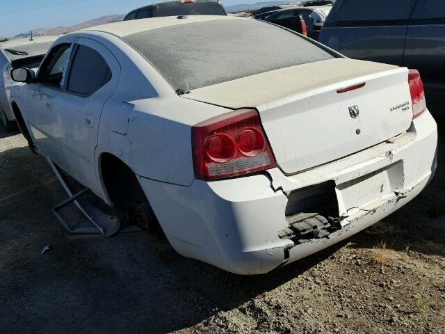 2B3CA3CV5AH307424 - 2010 DODGE CHARGER SX WHITE photo 3