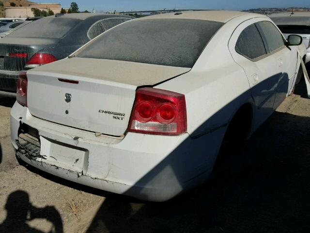 2B3CA3CV5AH307424 - 2010 DODGE CHARGER SX WHITE photo 4