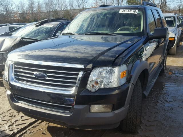 1FMEU73E16UA10124 - 2006 FORD EXPLORER X BLACK photo 2