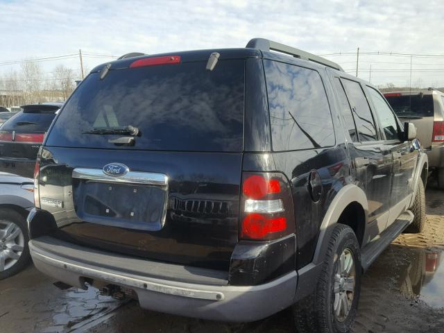 1FMEU73E16UA10124 - 2006 FORD EXPLORER X BLACK photo 4