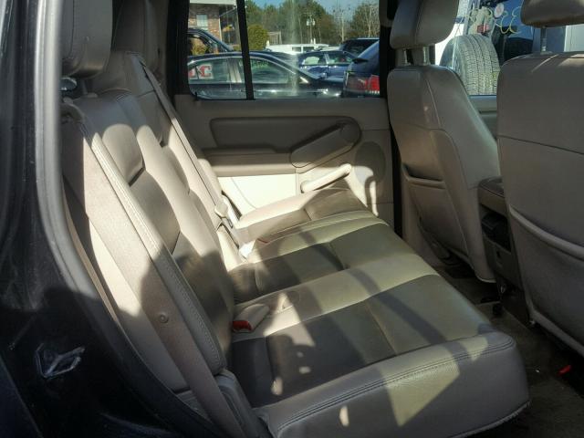 1FMEU73E16UA10124 - 2006 FORD EXPLORER X BLACK photo 6