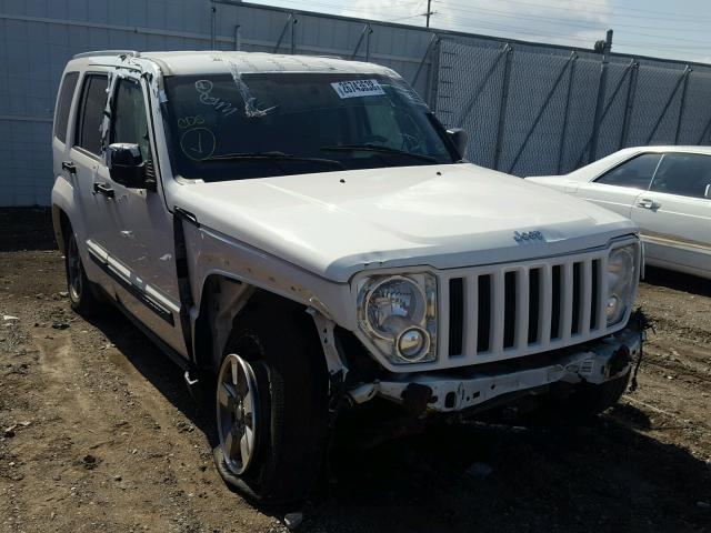 1J8GN28K28W169150 - 2008 JEEP LIBERTY SP WHITE photo 1