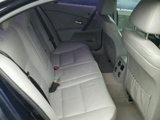WBANB33594B108987 - 2004 BMW 545 I BLUE photo 6