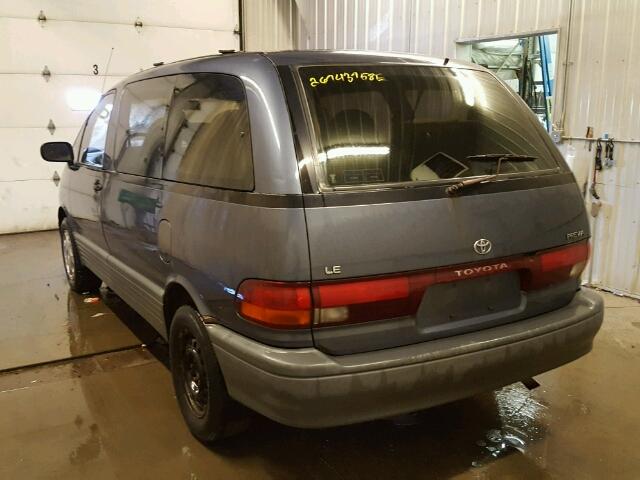 JT3AC22S9N1010344 - 1992 TOYOTA PREVIA LE BLUE photo 3